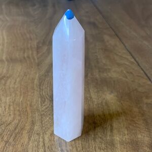 Rose Quartz Crystal Point